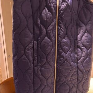 Elegant Purple Quilted Jacket